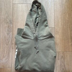 American Eagle Olive Green Hoodie Men’s Medium